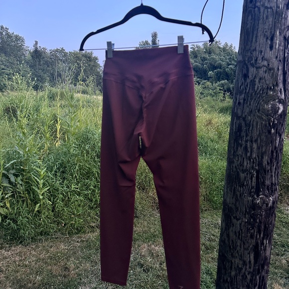 Gymshark Burgundy Leggings - Picture 3 of 4